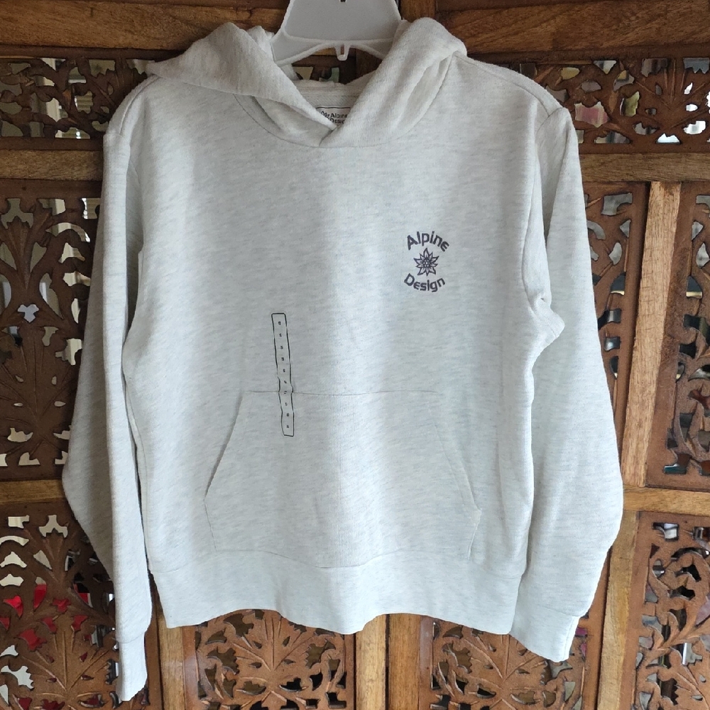 Alpine Design Men's Light Gray Hoodie